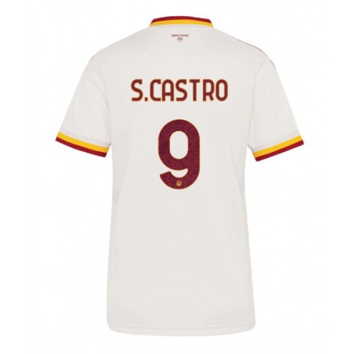 Dres AS Roma Santiago Castro #9 Gostujuci za Žensko 2026-27 Kratak Rukav